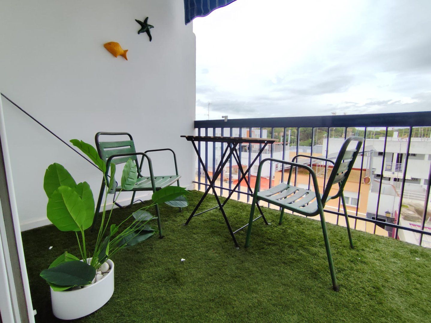 Balcony of Flat for sale in Almonte  with Terrace and Furnished