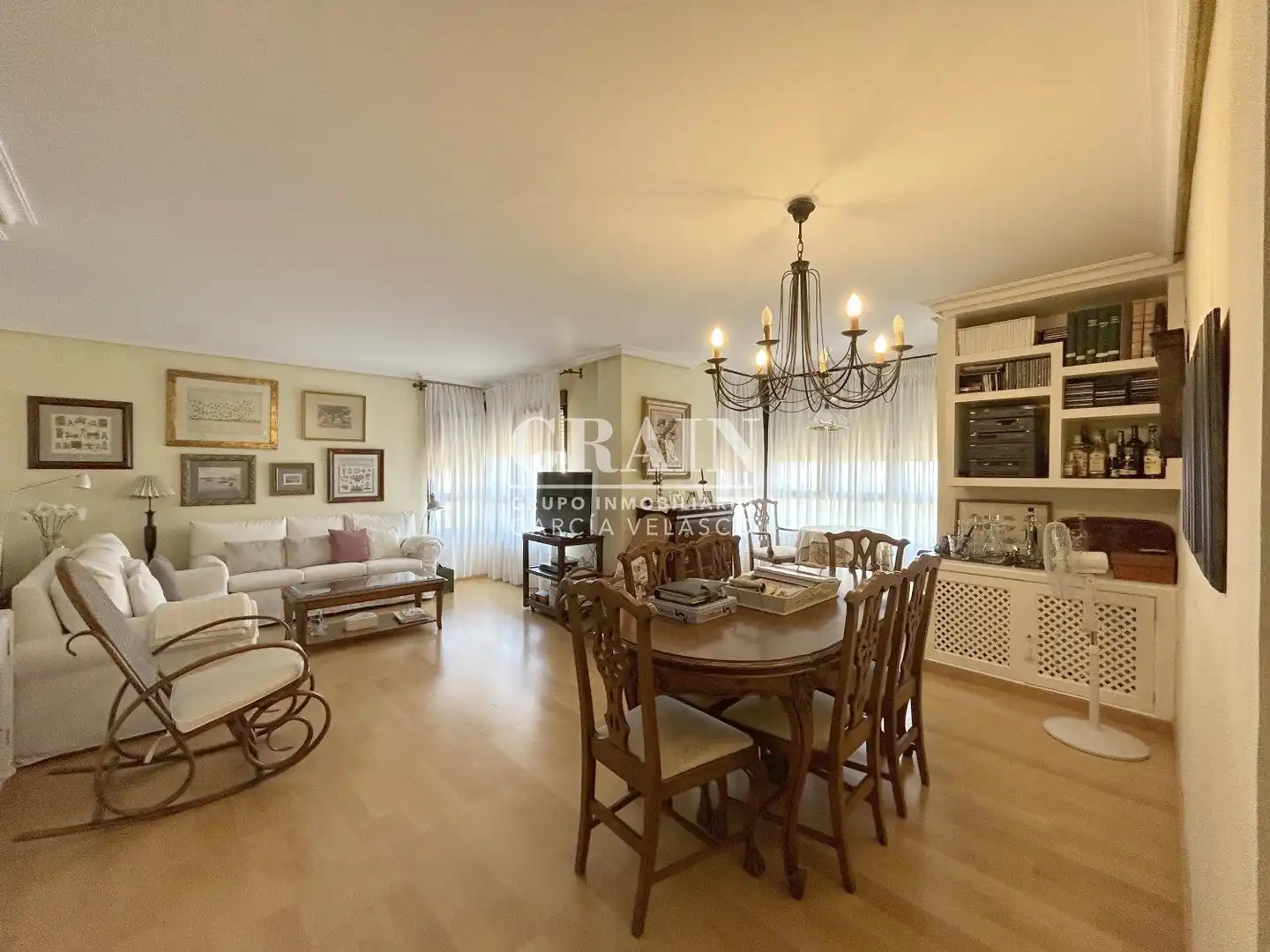 Living room of Flat for rent in Albacete  with Air Conditioner, Heating and Storage room
