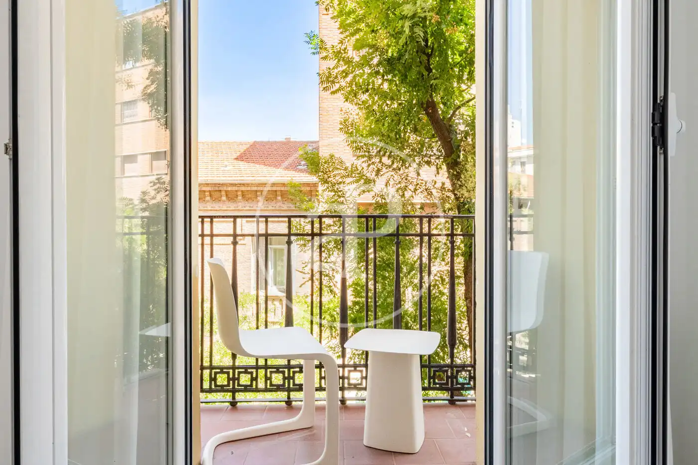 Balcony of Flat for sale in Madrid  with Air Conditioner, Heating and Balcony
