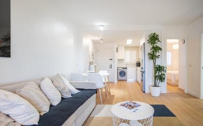 Sala d'estar de Pis en venda en La Pobla de Farnals amb Aire condicionat, Jardí privat i Terrassa