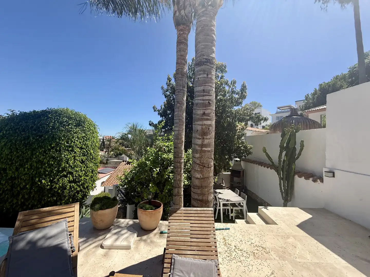 Terraza de Casa o chalet en venta en Marbella con Aire acondicionado, Jardín privado y Terraza