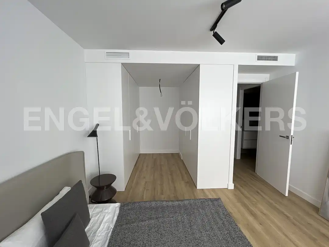 Schlafzimmer von Haus oder Chalet zur Miete in Gavà mit Klimaanlage, Heizung und Privatgarten