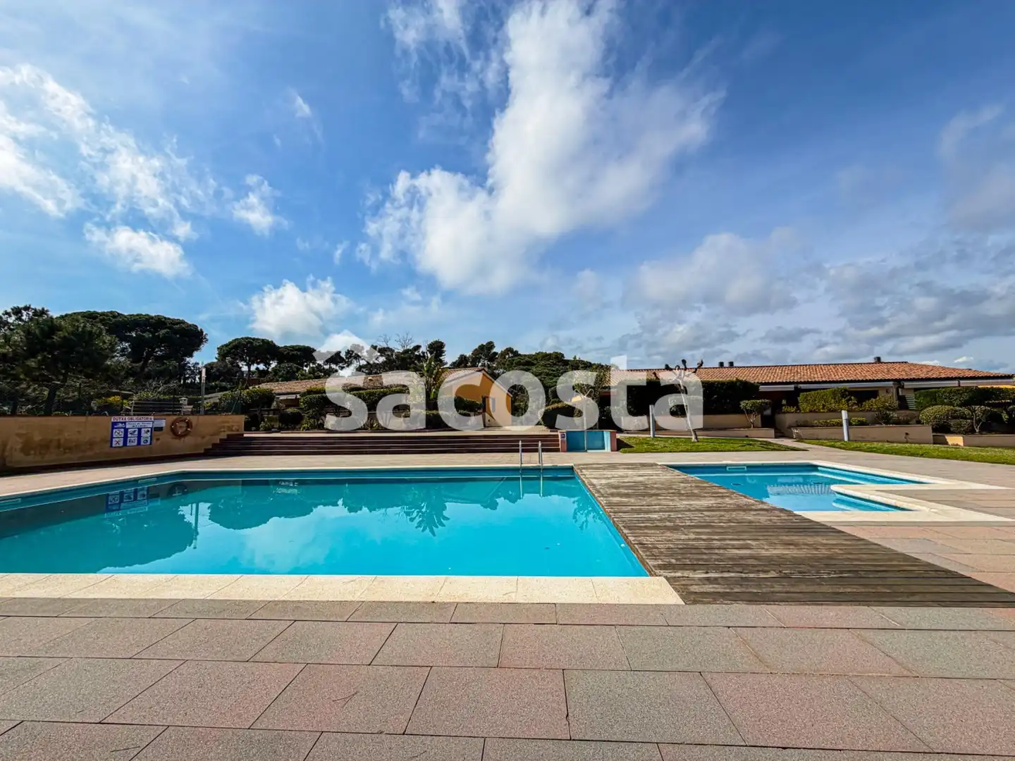 Piscina de Casa adosada en venta en Lloret de Mar con Aire acondicionado, Calefacción y Jardín privado
