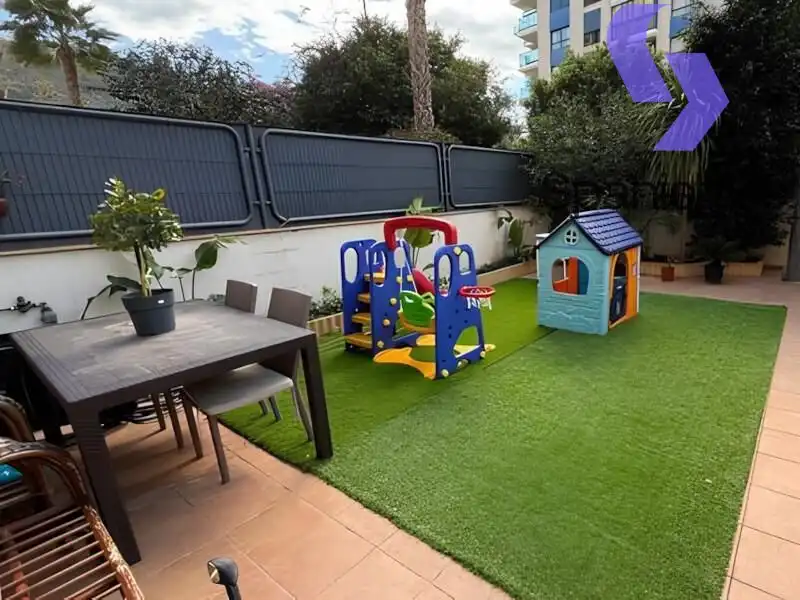 Terraza de Dúplex en venta en Villajoyosa / La Vila Joiosa con Aire acondicionado, Jardín privado y Terraza