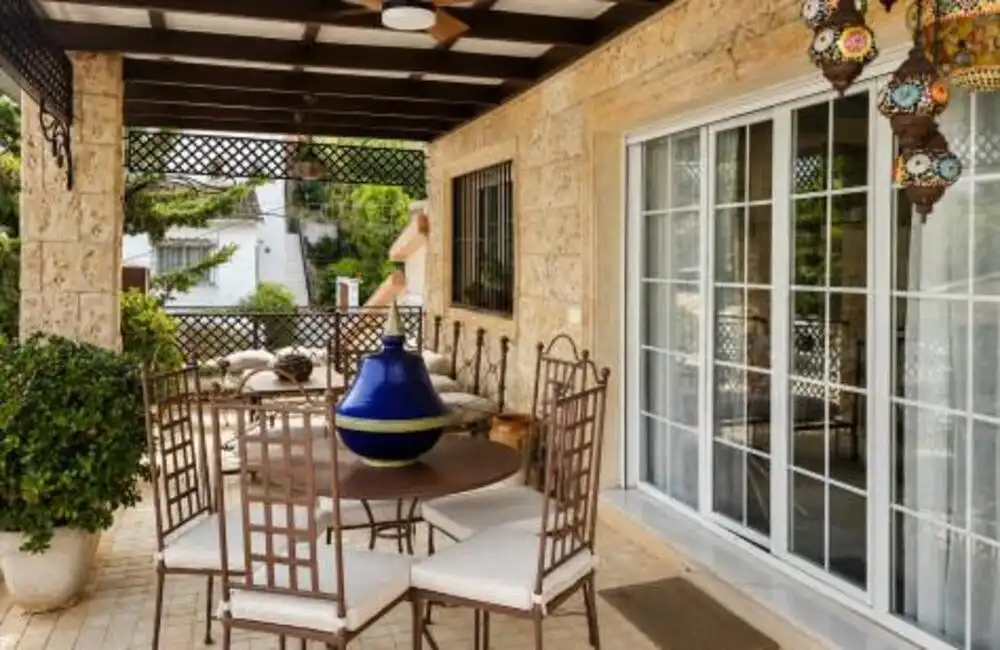 Terrace of Houses for rent in Nueva Andalucía