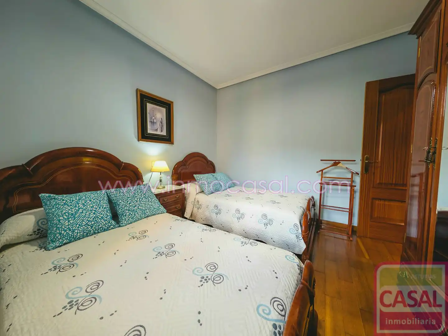 Bedroom of Flat for sale in Mieres (Asturias)  with Heating, Storage room and Furnished