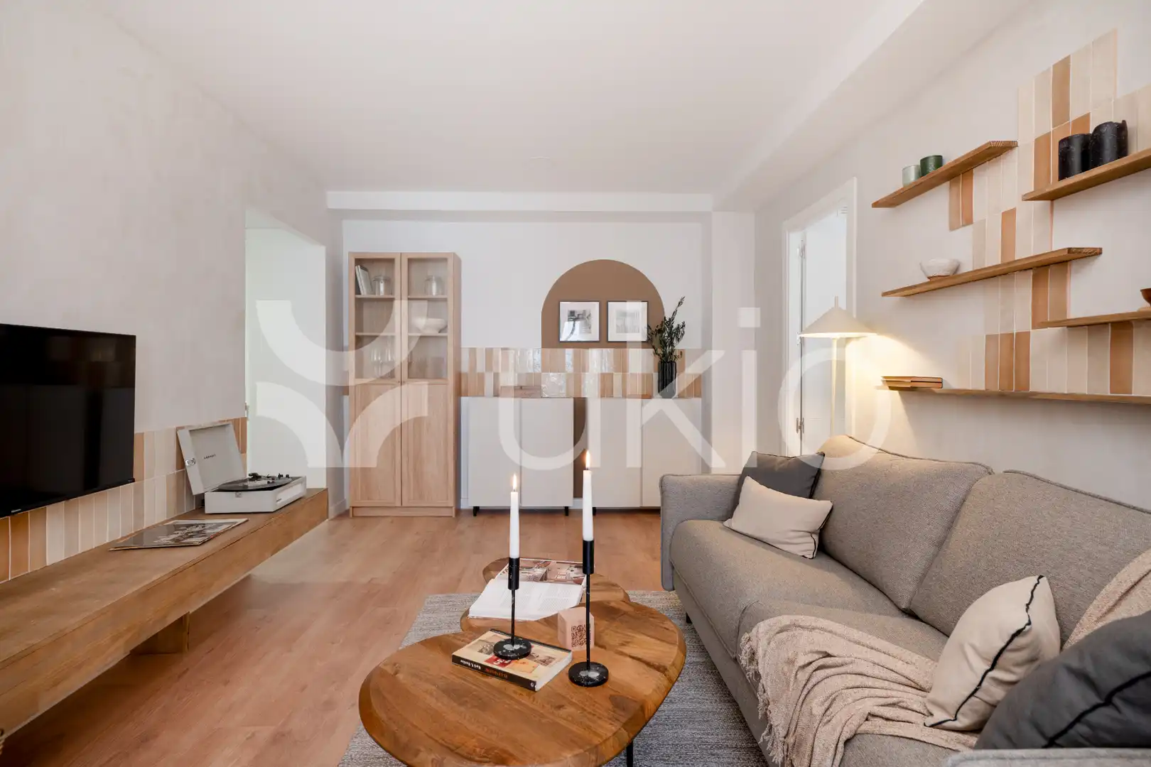 Living room of Apartments for rent in Madrid  with Air Conditioner, Heating and Terrace