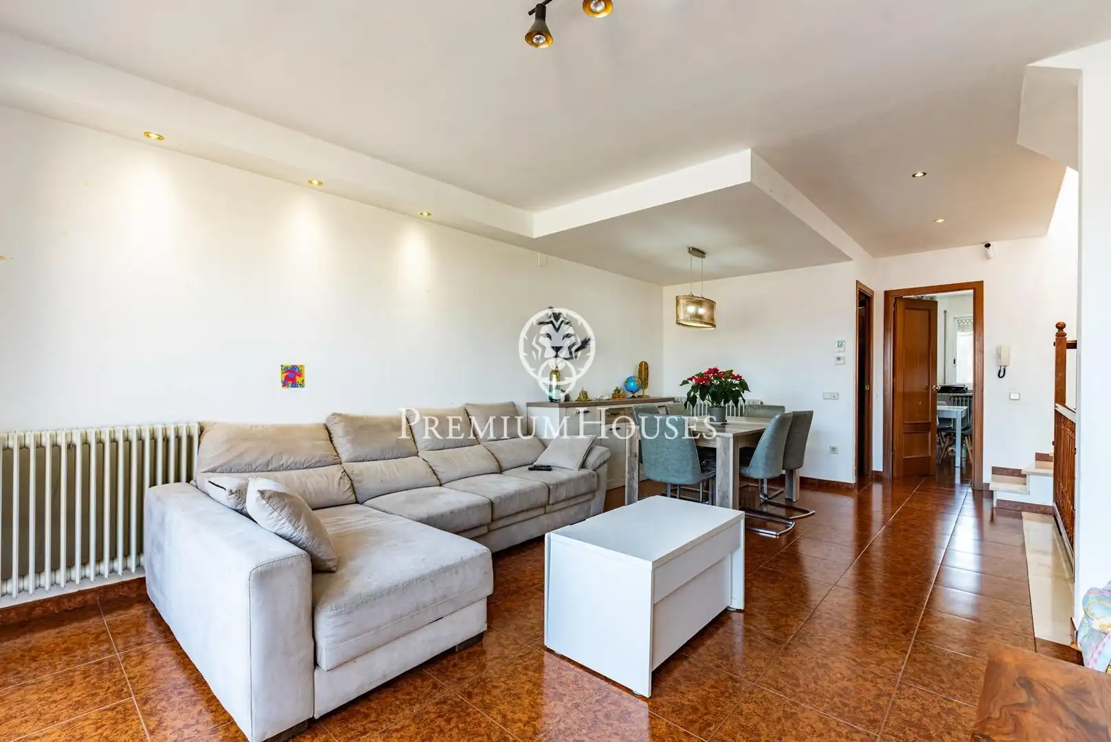 Living room of Detached homes for sale in Sant Pere de Ribes  with Air Conditioner, Heating and Private garden