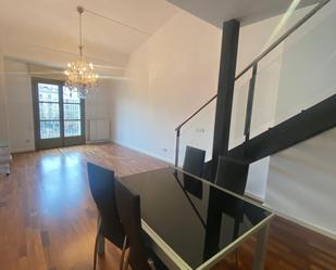 Dining room of Flat to rent in Girona Capital  with Heating, Furnished and Balcony