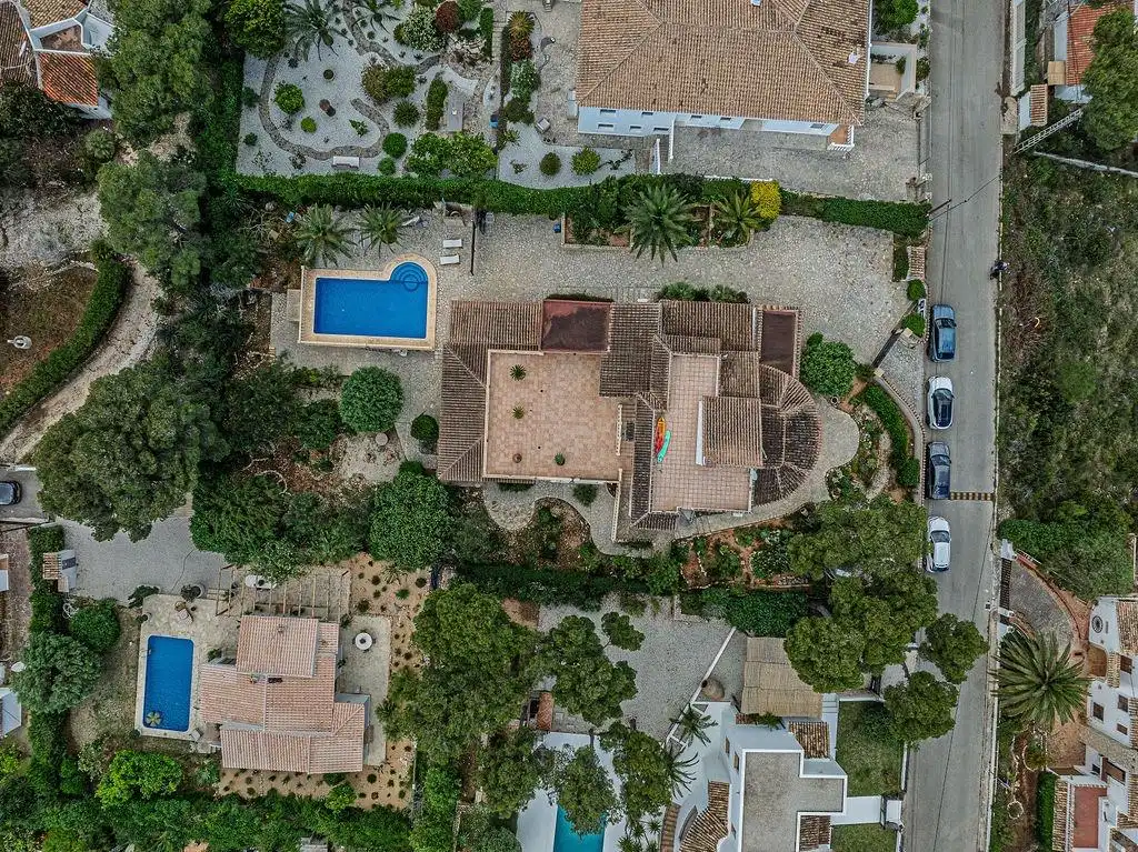 Exterior view of Houses for sale in Jávea / Xàbia  with Air Conditioner, Heating and Private garden