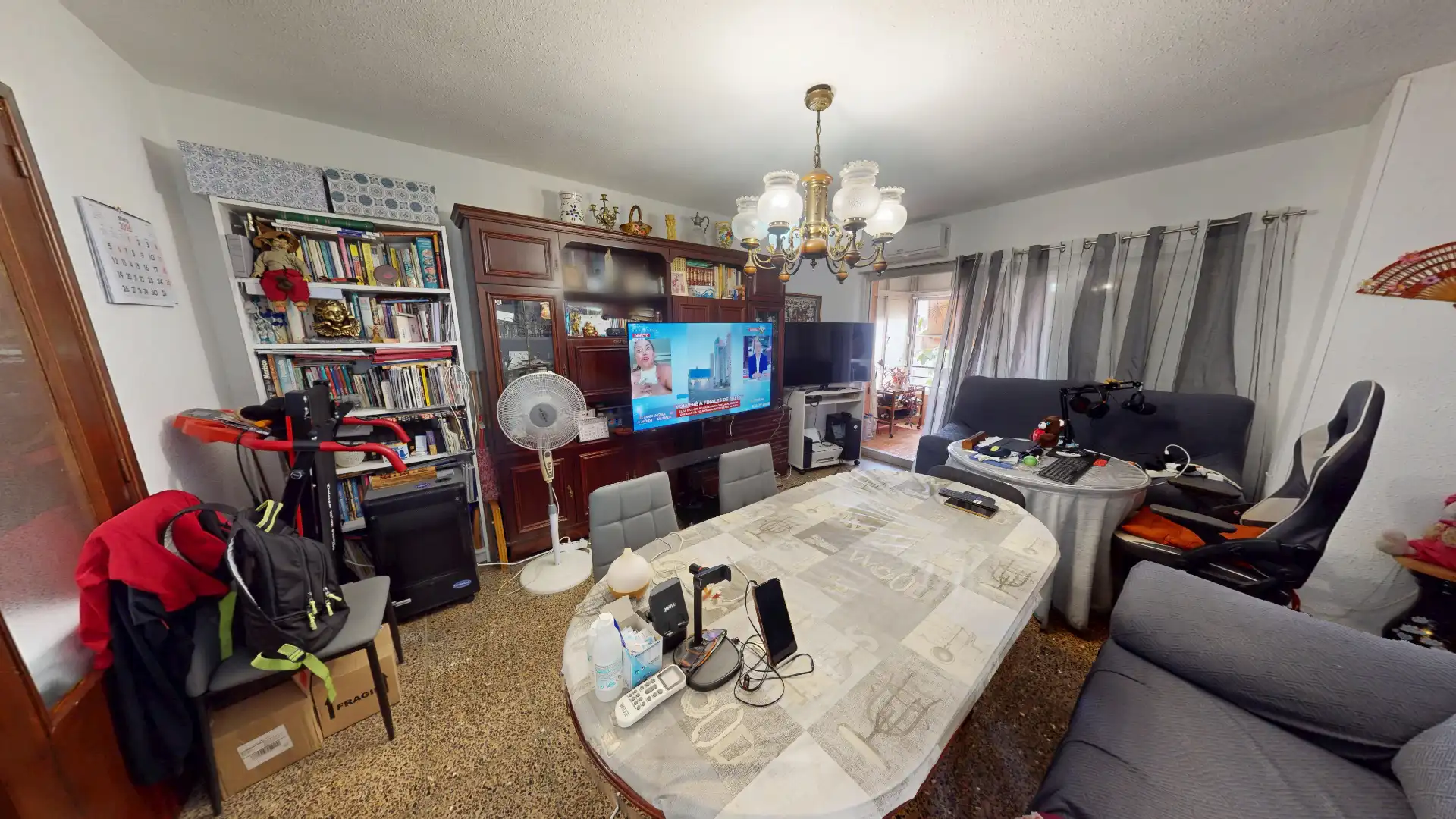 Sala de estar de Piso en venta en Alicante / Alacant con Terraza y Internet