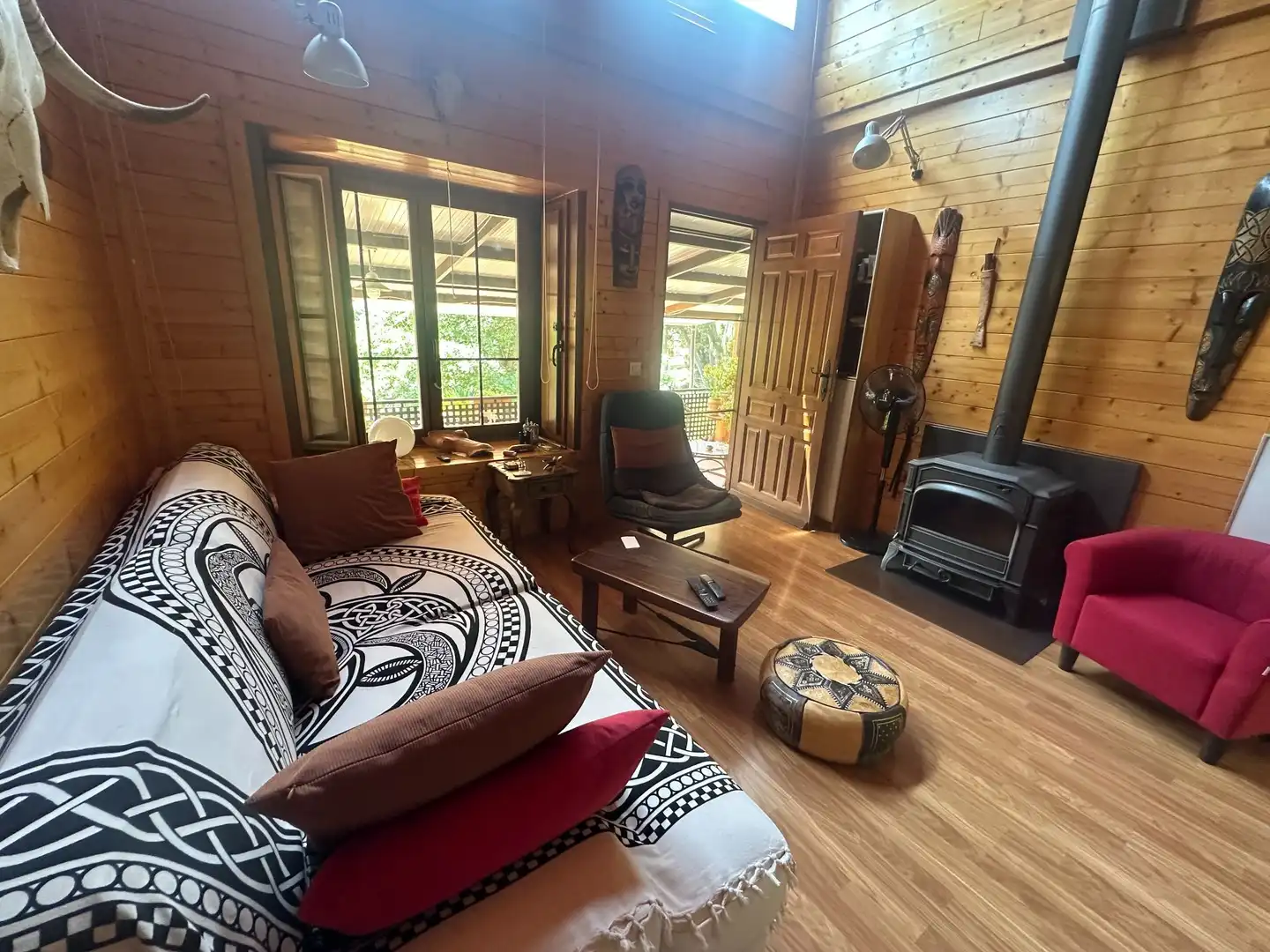 Sala de estar de Casa o chalet en venta en Santa Maria de Palautordera con Calefacción, Jardín privado y Trastero