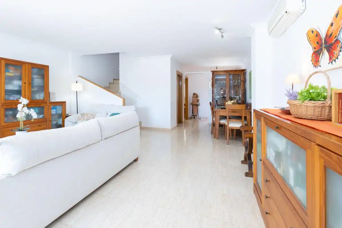 Living room of Detached homes for sale in Eivissa  with Air Conditioner, Heating and Private garden