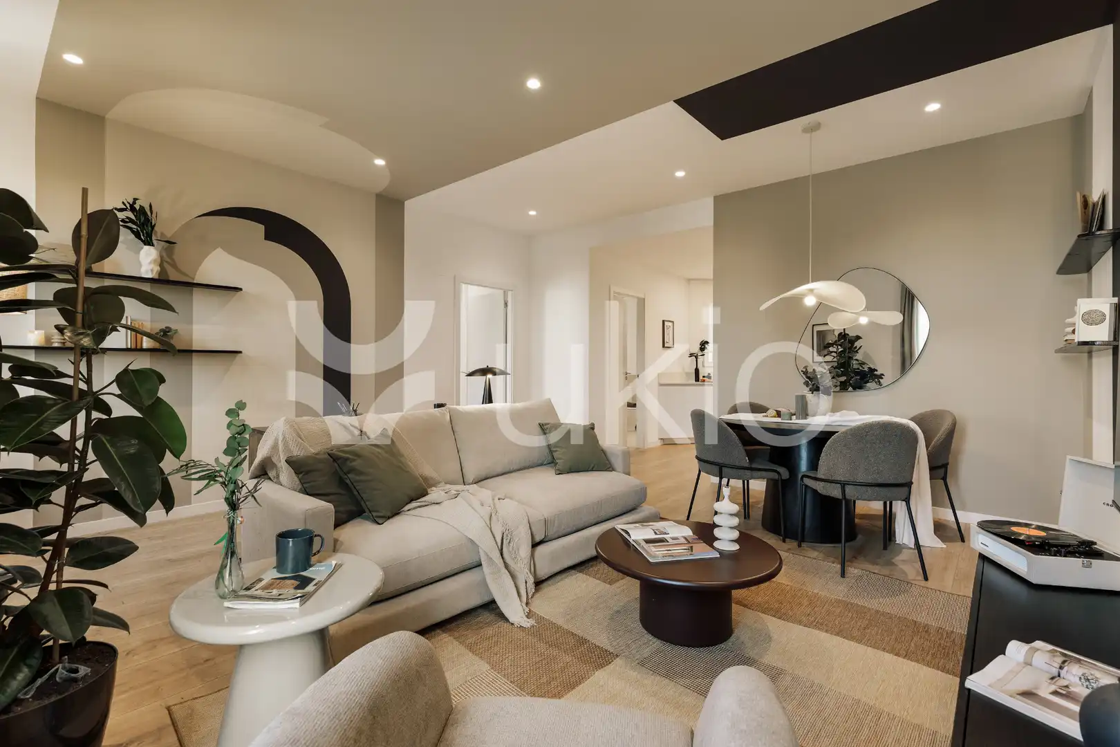 Apartamento con terraza en alquiler en Gran Via de les Corts Catalanes, imagen 13