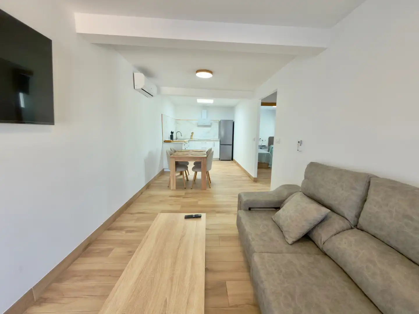 Sala de estar de Casa o chalet de alquiler en Chiclana de la Frontera con Aire acondicionado, Calefacción y Terraza
