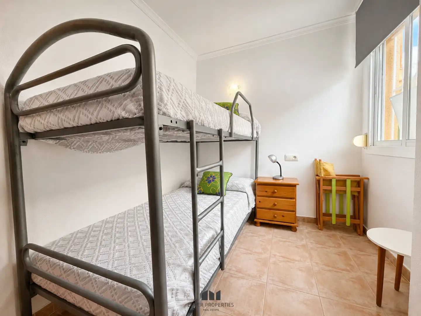 Schlafzimmer von Wohnung zum Verkauf in Benitachell / El Poble Nou de Benitatxell mit Klimaanlage, Heizung und Terrasse