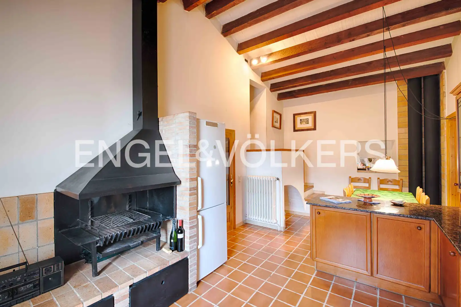 Cocina de Casa adosada en venta en Cabanelles con Calefacción, Jardín privado y Terraza