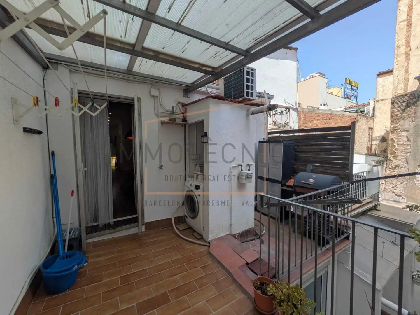 Terrasse von Loft zur Miete in Granollers