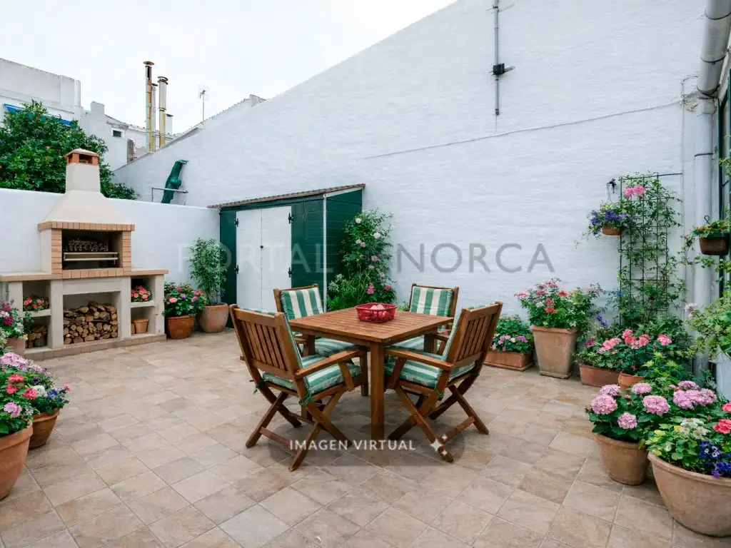 Terraza de Casa o chalet en venta en Es Mercadal