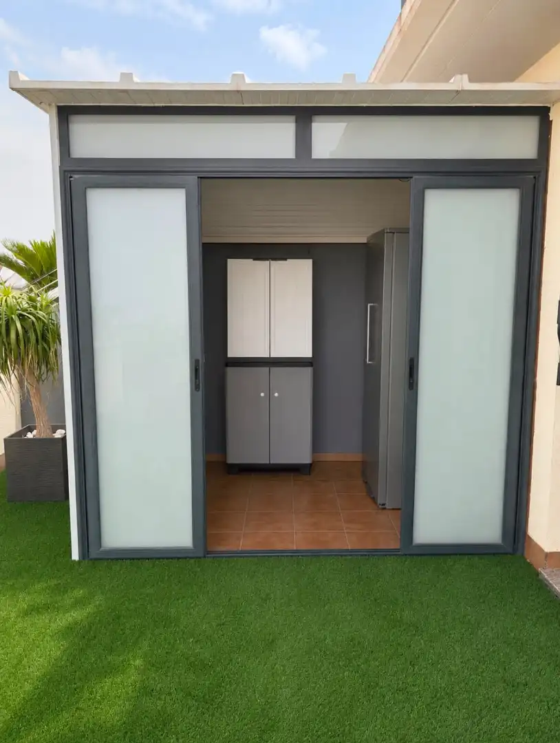Cocina de Ático en venta en Totana con Aire acondicionado, Parquet y Terraza