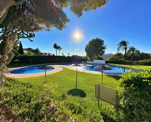 Jardí de Casa o xalet de lloguer en Benitachell / El Poble Nou de Benitatxell amb Aire condicionat, Calefacció i Terrassa