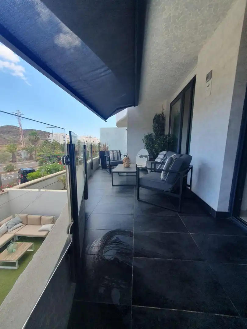 Terrassa de Apartament de lloguer en Arona amb Aire condicionat, Terrassa i Moblat