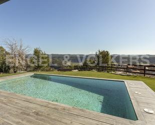 Schwimmbecken von Haus oder Chalet miete in Avinyó mit Klimaanlage, Terrasse und Schwimmbad