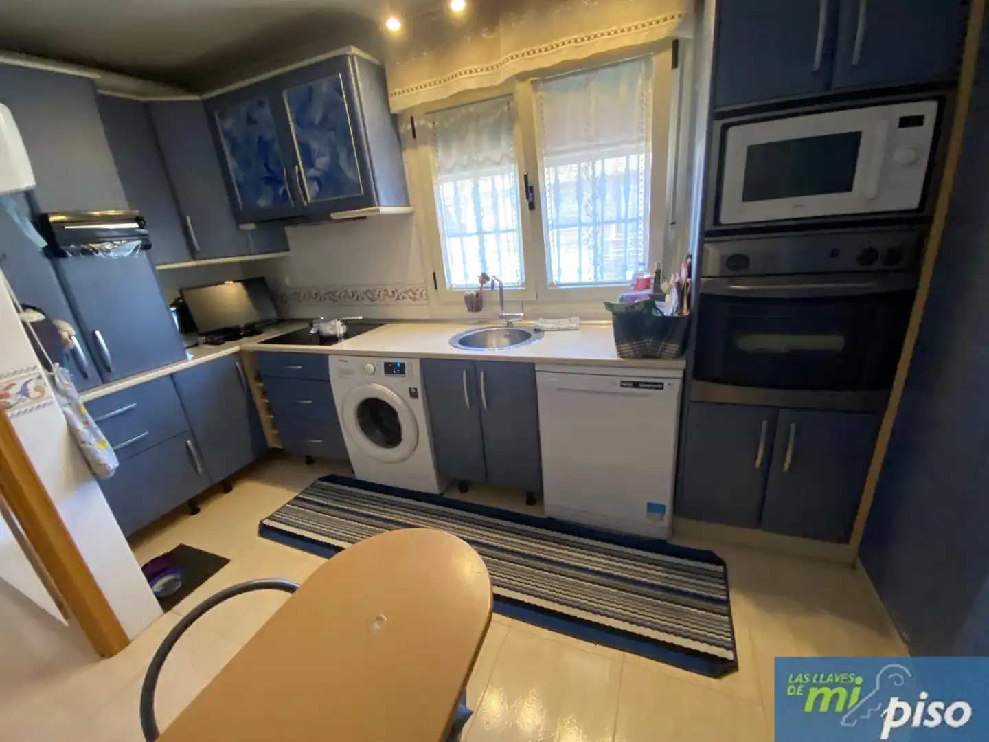 Cocina de Casa adosada en venta en Cistérniga con Calefacción, Jardín privado y Parquet