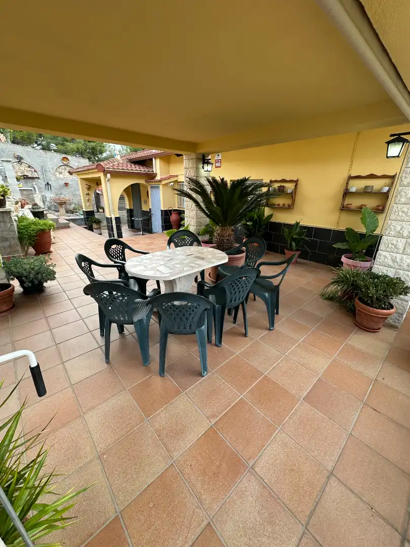 Terraza de Casa o chalet en venta en Castellet i la Gornal con Aire acondicionado, Calefacción y Jardín privado