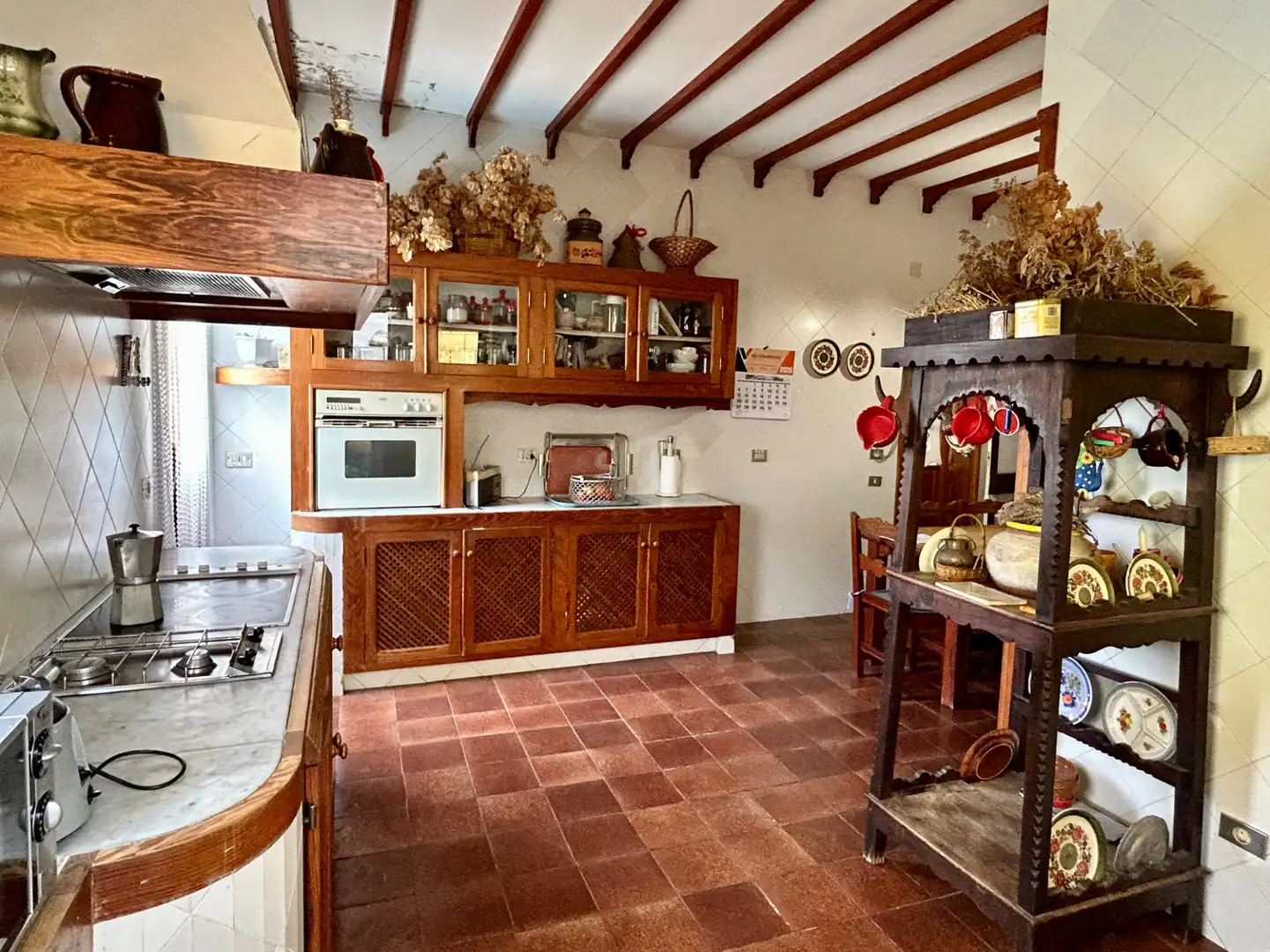 Cuina de Casa o xalet en venda en Las Palmas de Gran Canaria amb Calefacció, Jardí privat i Parquet
