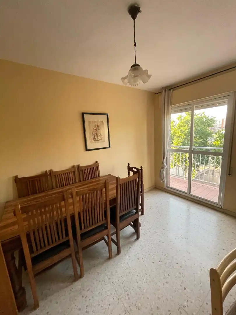Dining room of Flat for rent in Badajoz  with Air Conditioner, Heating and Terrace