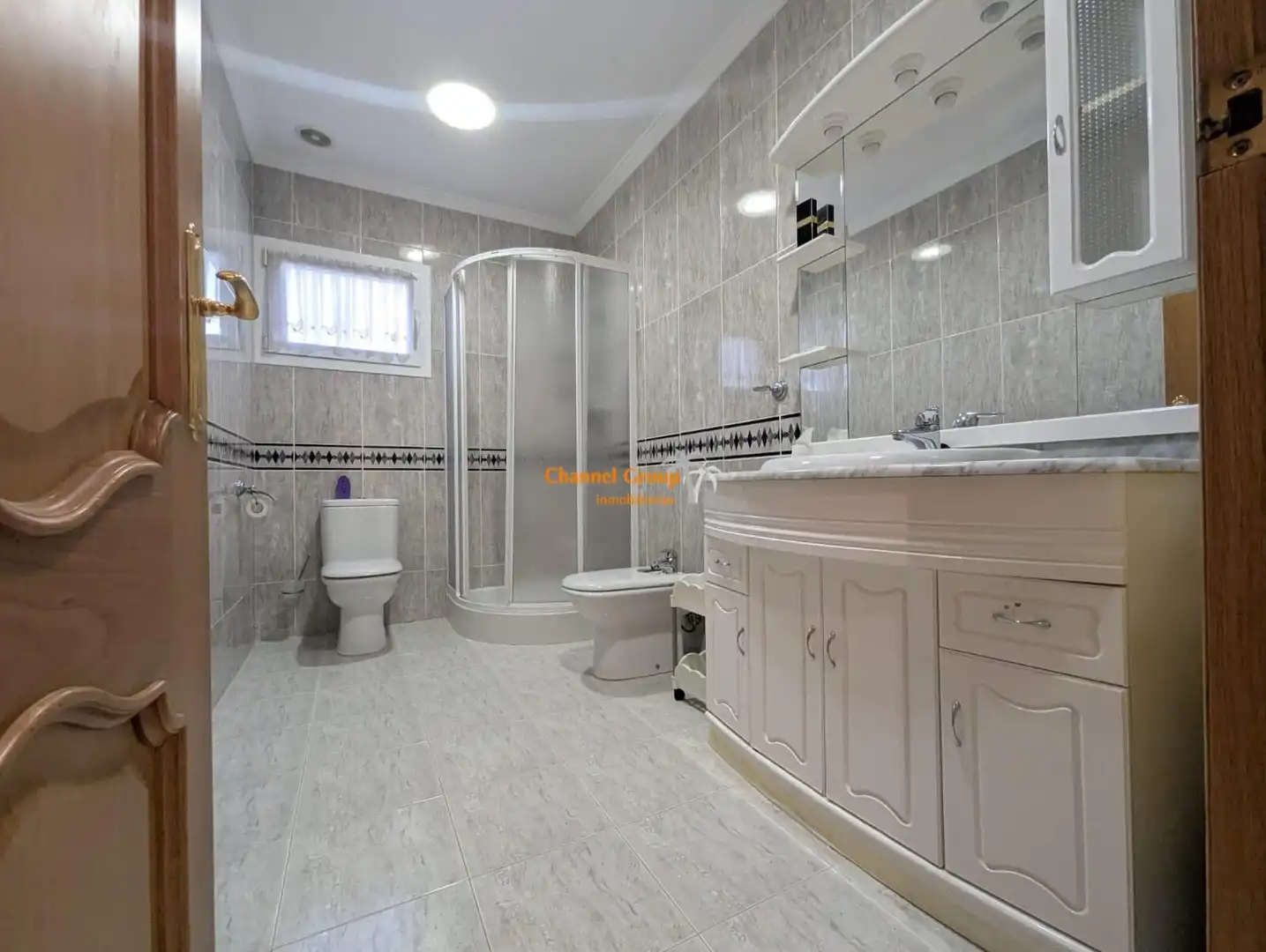 Baño de Casa o chalet en venta en Elche / Elx con Aire acondicionado, Jardín privado y Balcón
