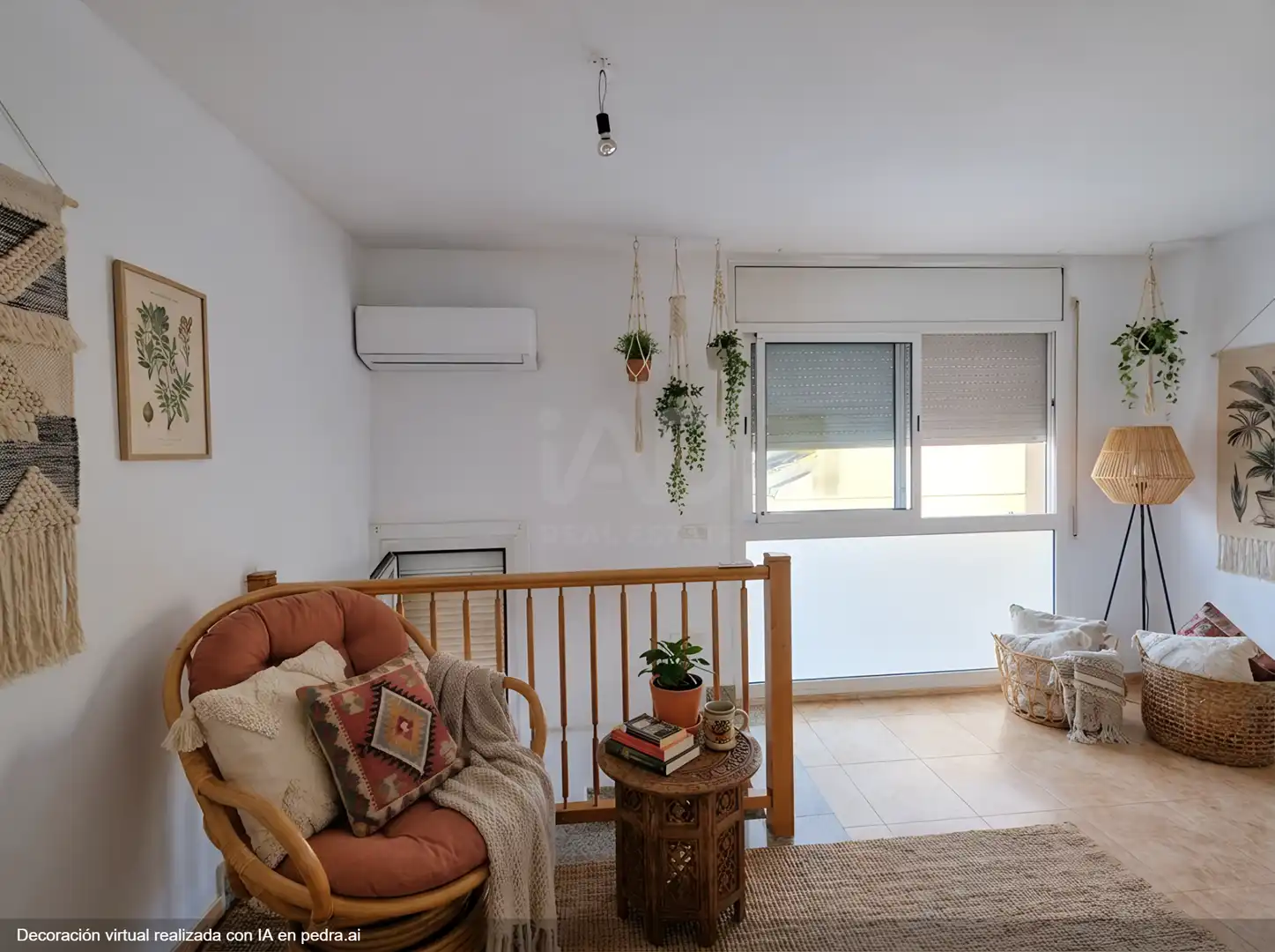 Sala d'estar de Casa adosada en venda en Santa Oliva amb Aire condicionat, Calefacció i Terrassa