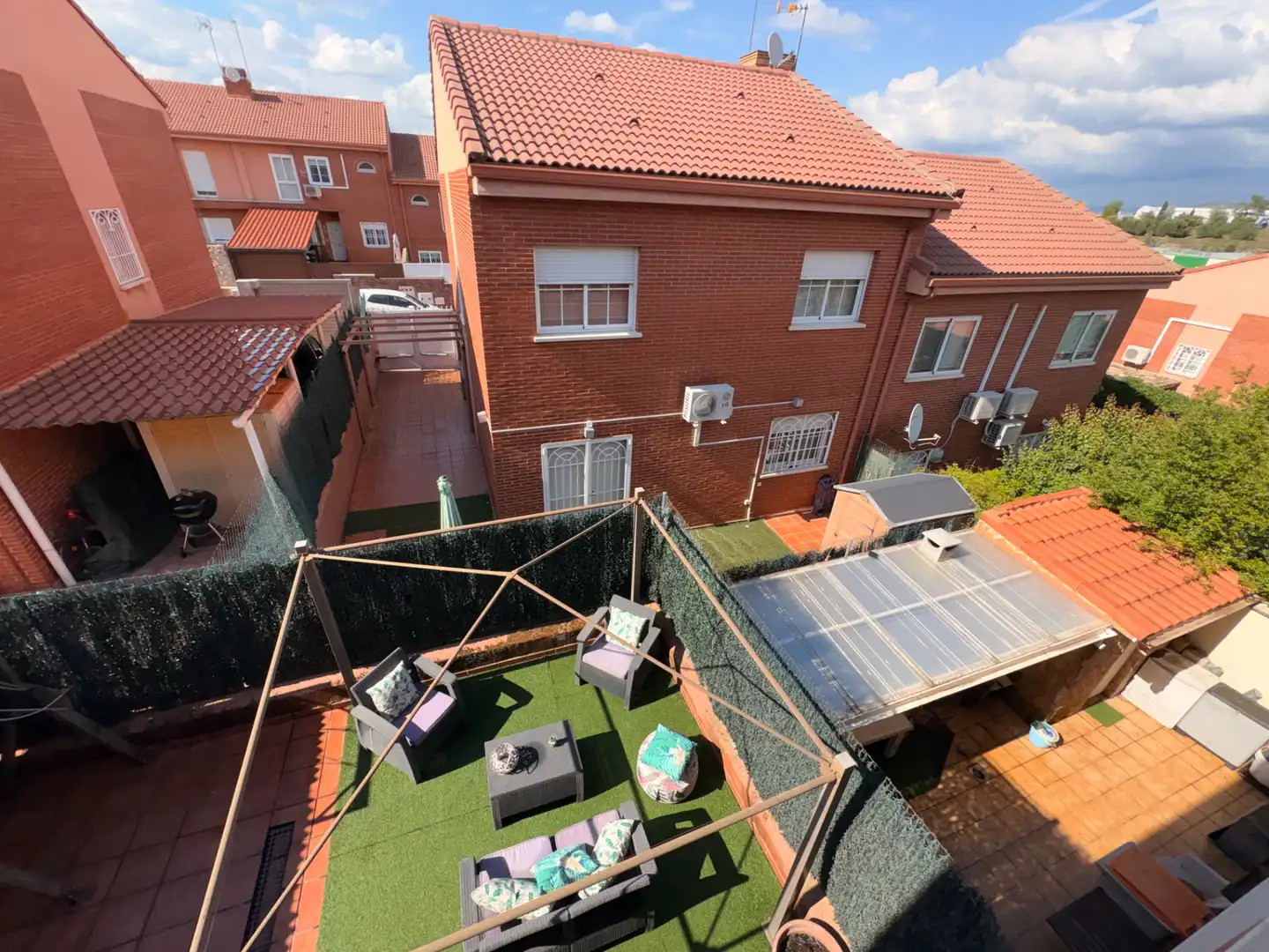 Terraza de Casa o chalet en venta en Loeches con Aire acondicionado, Calefacción y Parquet