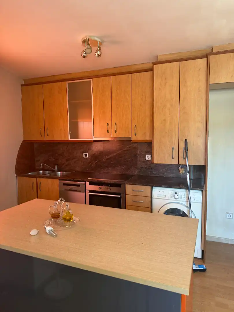 Cocina de Planta baja en venta en Òdena con Calefacción, Parquet y Amueblado