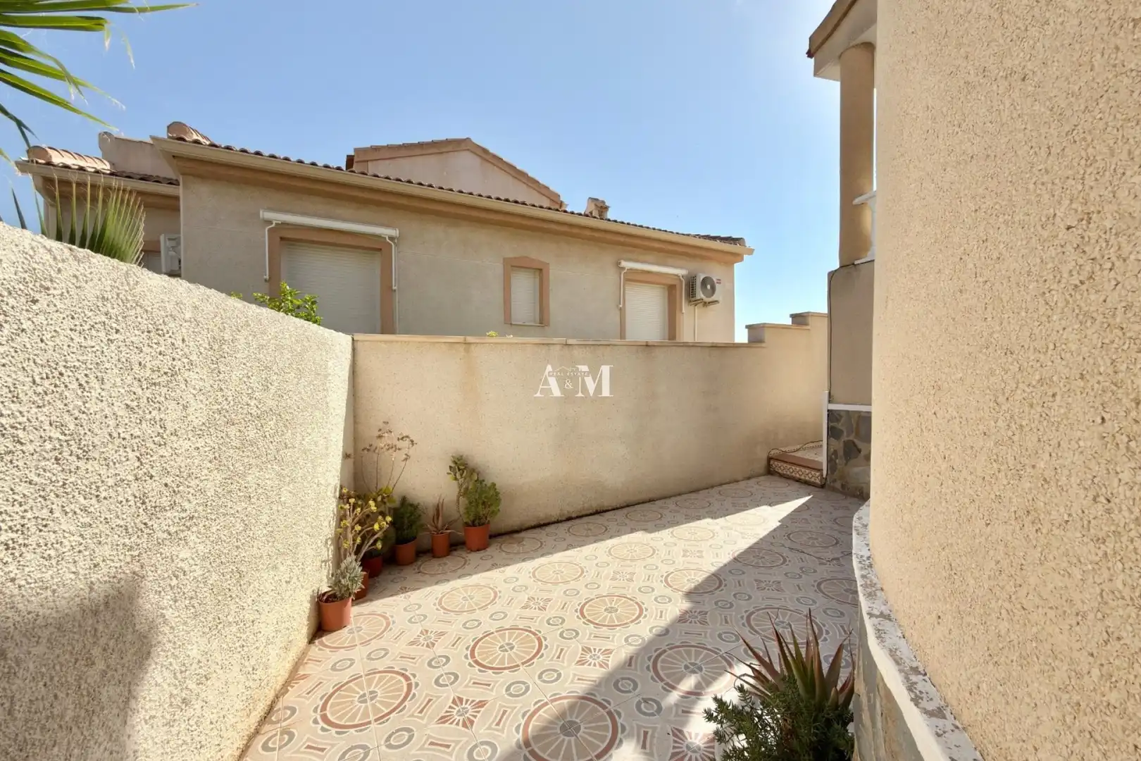 Garden of Detached homes for rent in Rojales  with Air Conditioner, Heating and Private garden
