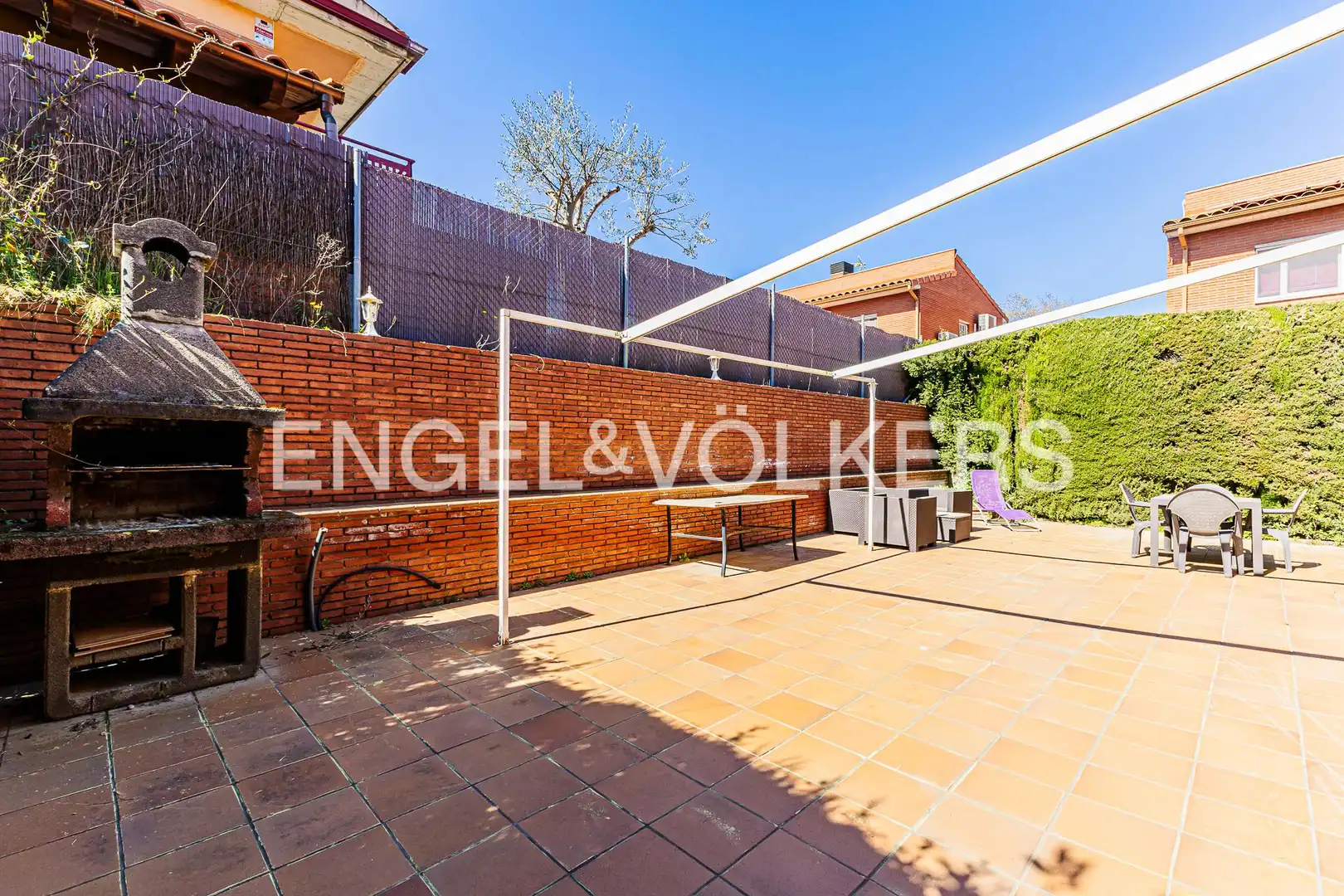 Terrassa de Casa adosada en venda en Polinyà amb Calefacció, Jardí privat i Parquet