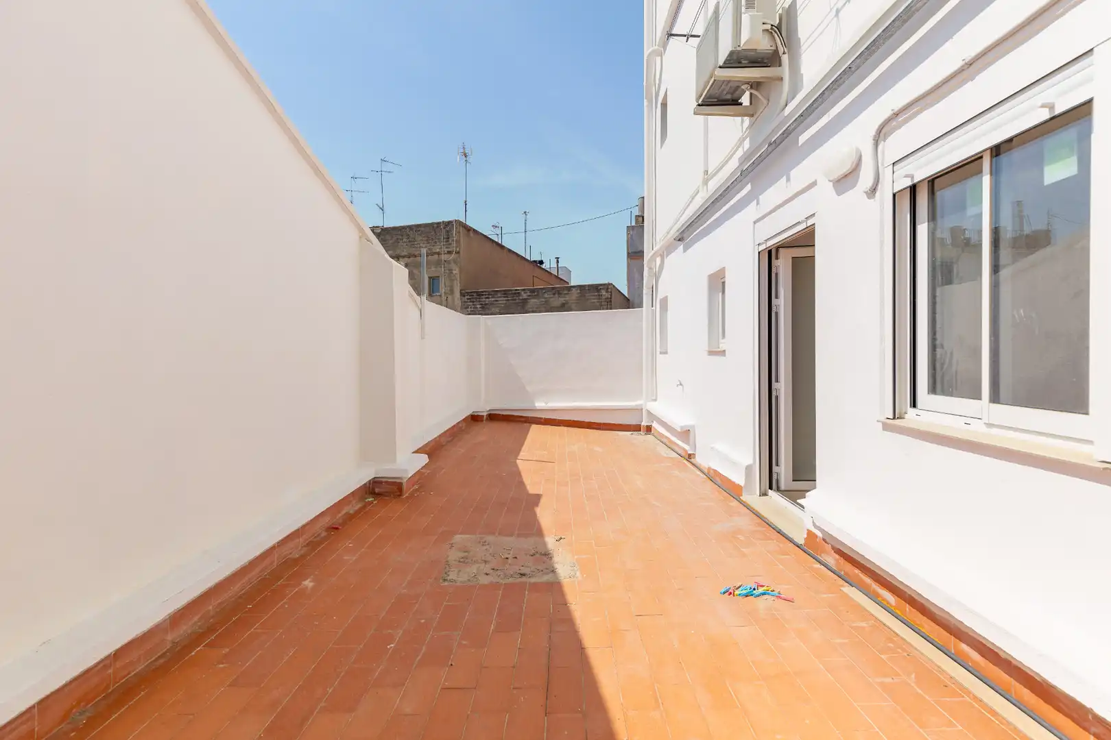 Terraza de Piso de alquiler en Meliana con Aire acondicionado, Terraza y Horno