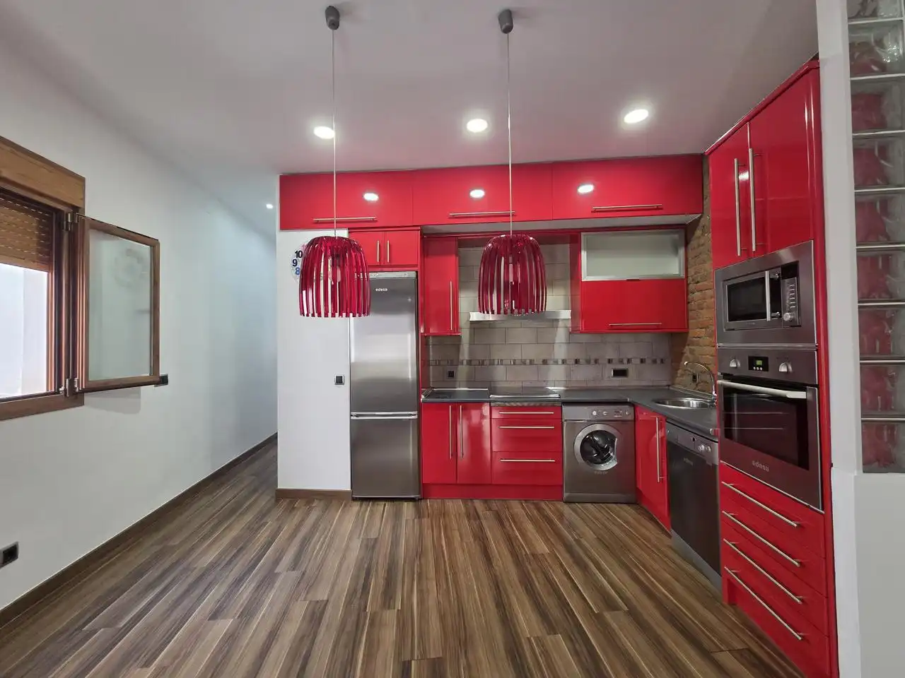 Kitchen of Flat for rent in Madrid  with Heating