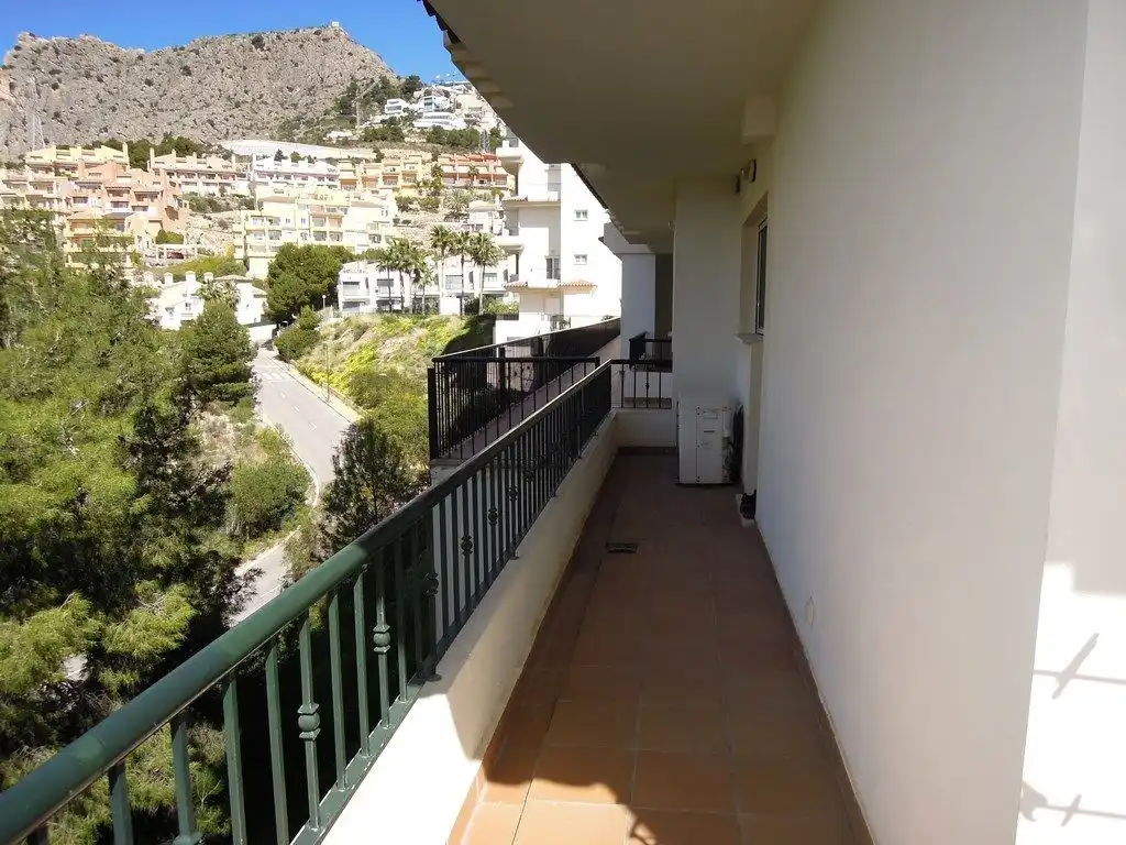 Terrassa de Apartament de lloguer en Calpe / Calp amb Aire condicionat, Calefacció i Traster