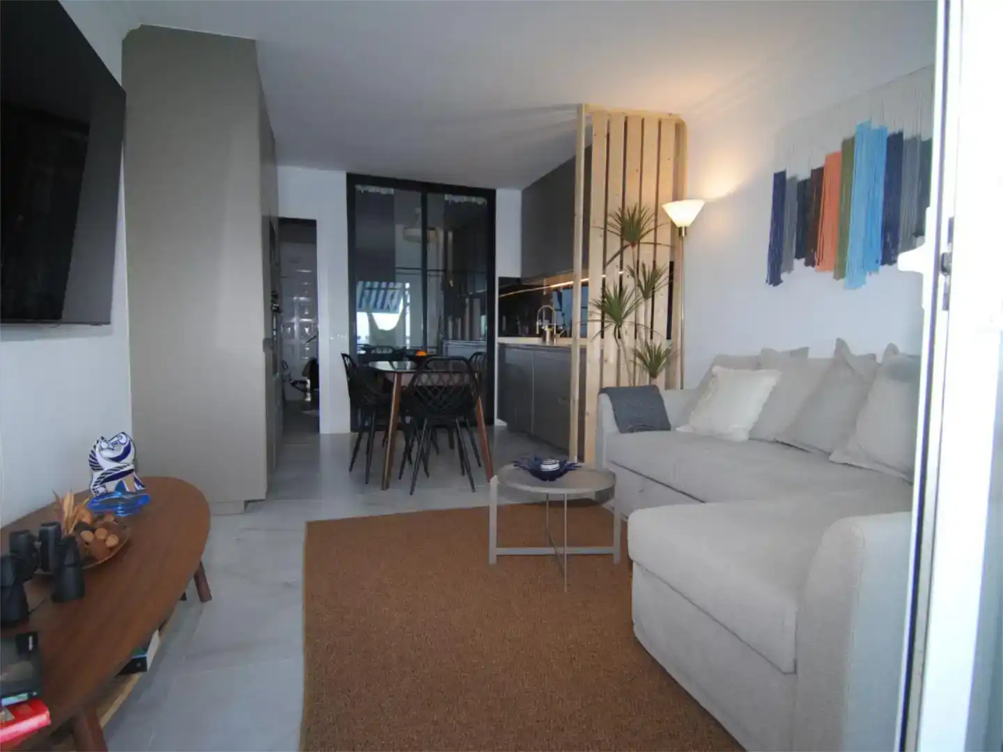 Wohnzimmer von Wohnungen zur Miete in Los Realejos mit Schwimmbad und Balkon