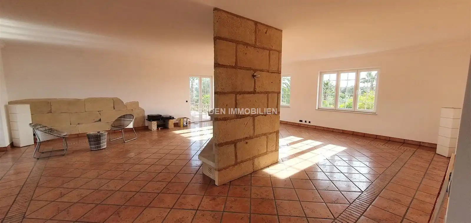Sala de estar de Finca rústica en venta en Santa Margalida con Aire acondicionado, Calefacción y Terraza