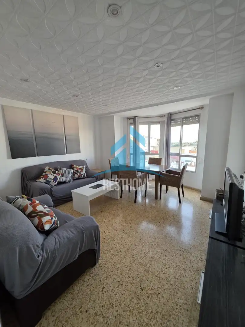 Sala de estar de Piso en venta en Sueca con Amueblado