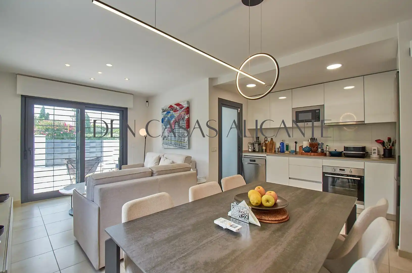 Cocina de Casa adosada en venta en Busot con Aire acondicionado, Calefacción y Jardín privado