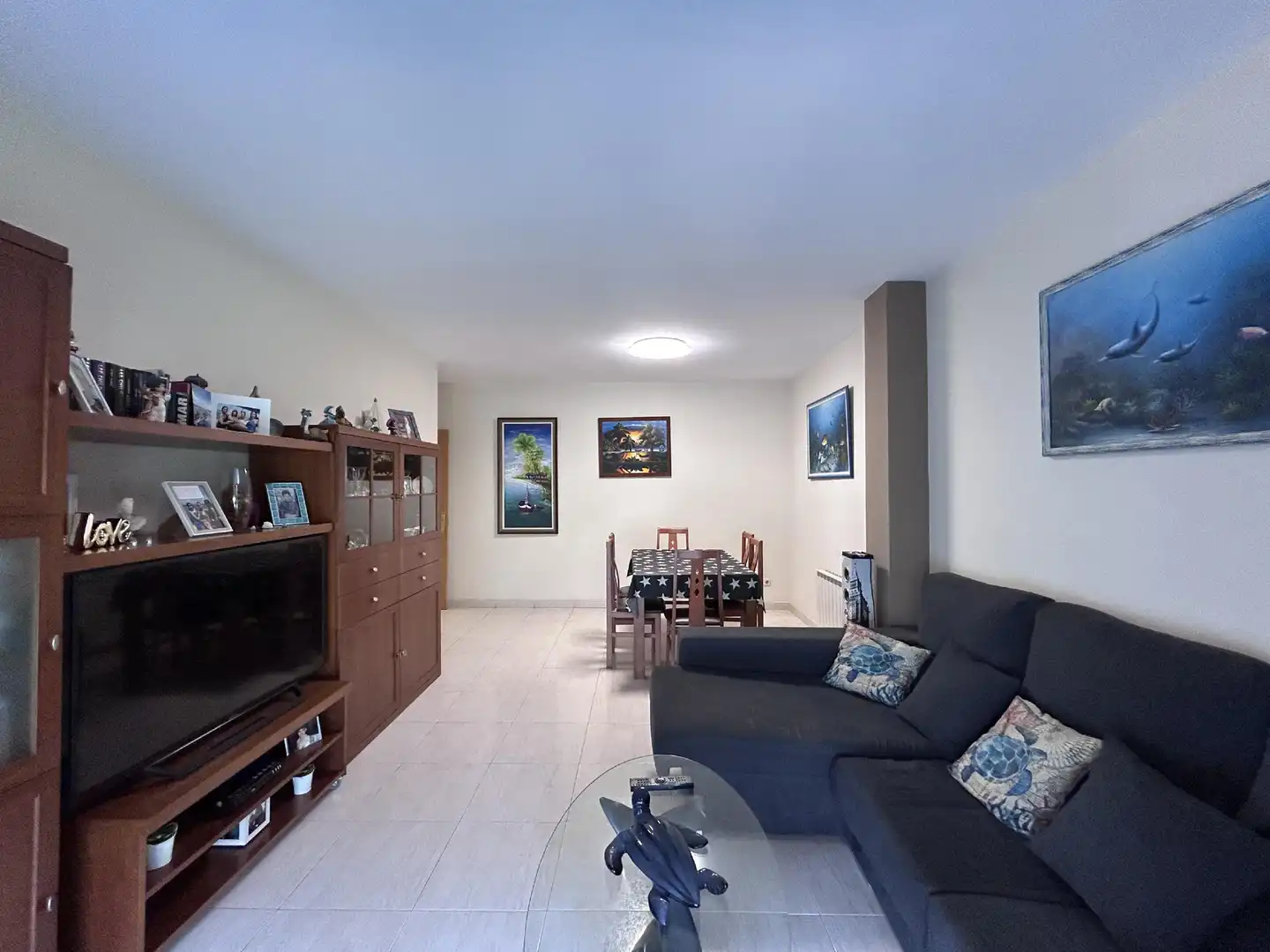 Sala d'estar de Pis en venda en Molins de Rei amb Aire condicionat i Balcó