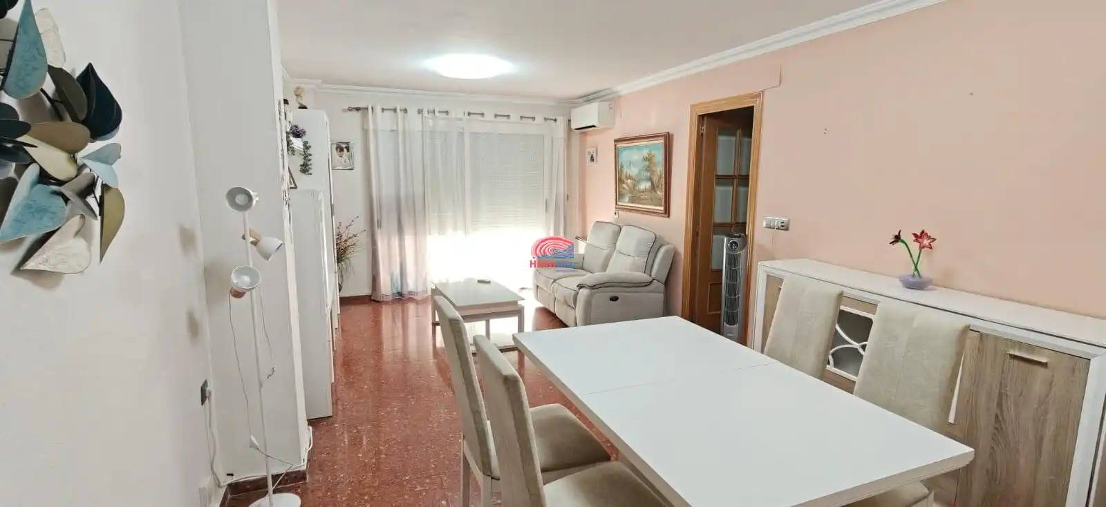 Wohnzimmer von Wohnung zum Verkauf in Sagunto / Sagunt mit Klimaanlage, Heizung und Balkon