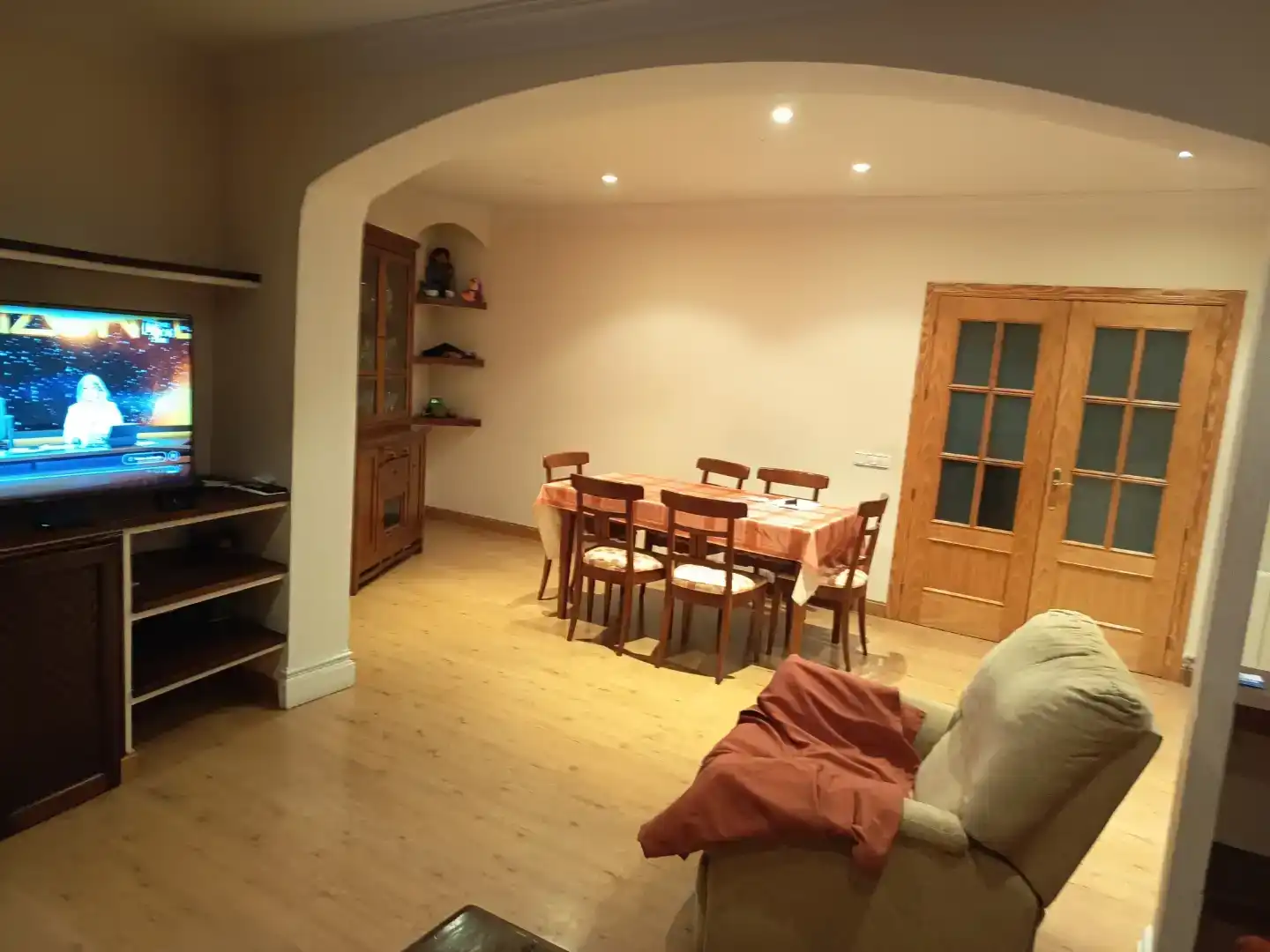 Comedor de Piso para compartir en Ciudad Real con Aire acondicionado, Parquet y Amueblado