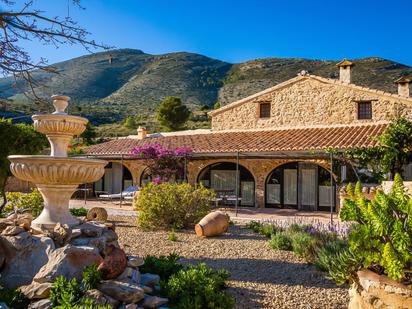Vista exterior de Casa o xalet en venda en Benissa amb Terrassa i Traster