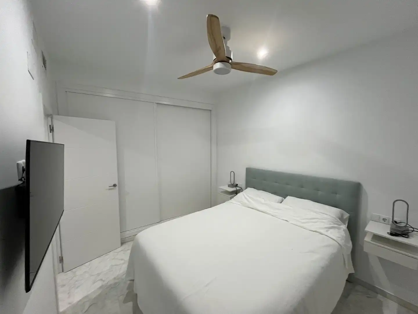 Schlafzimmer von Maisonette zum Verkauf in Sevilla mit Klimaanlage, Möbliert und Balkon