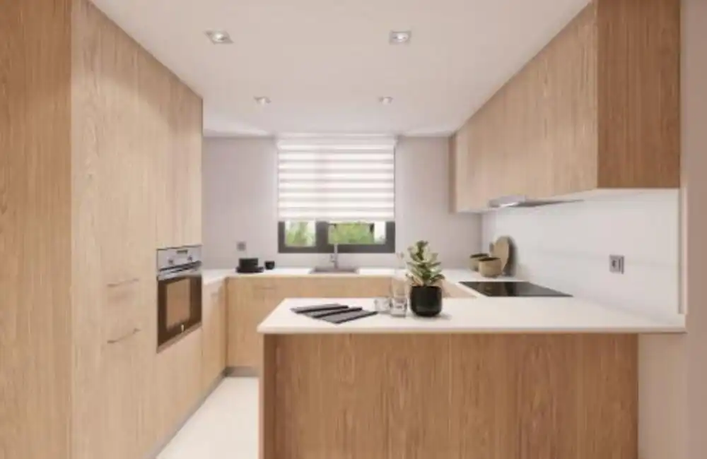 Cocina de Apartamento en venta en Casares con Aire acondicionado, Terraza y Piscina